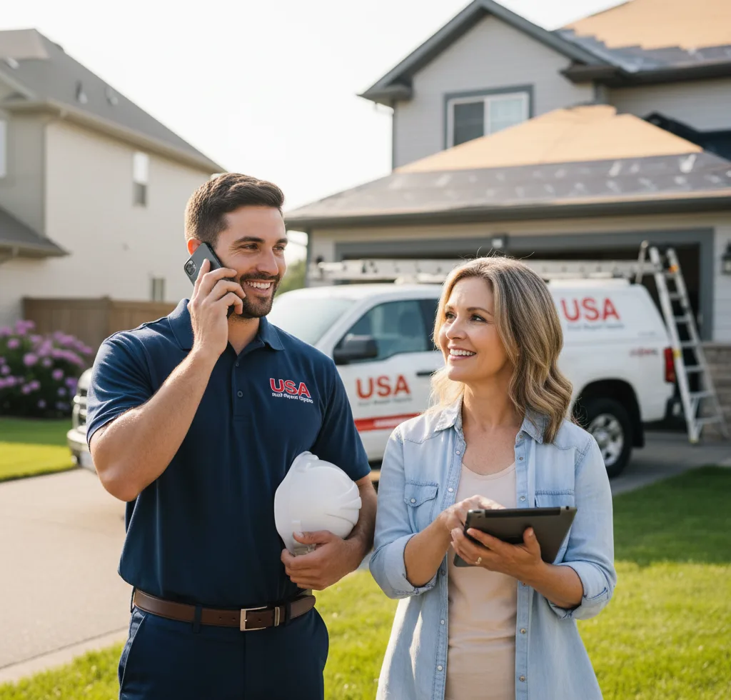 USA Roof Repair Experts customer support in Hoosick Falls